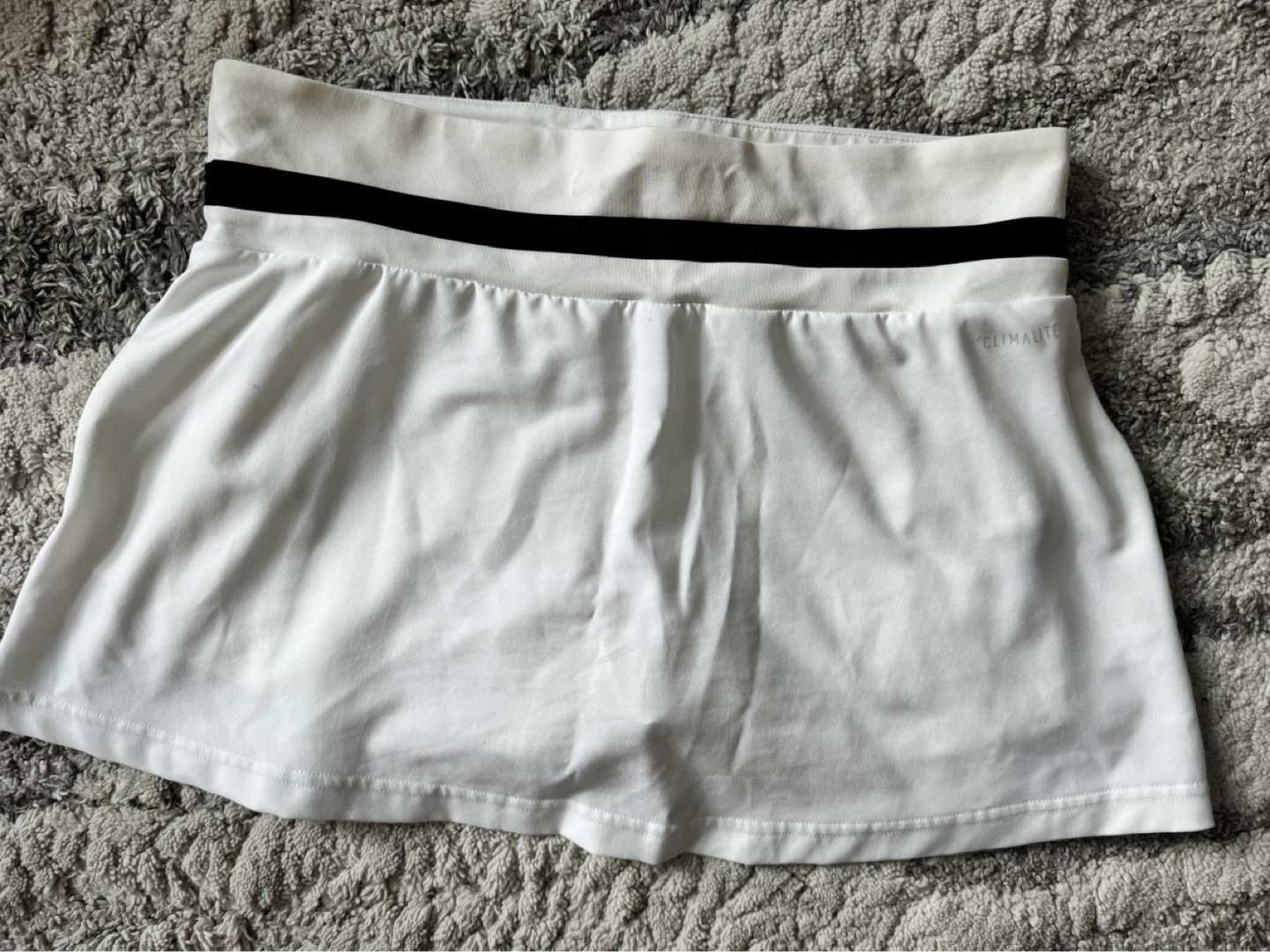 Adidas White Tennis Skirt (size M) - photo 2