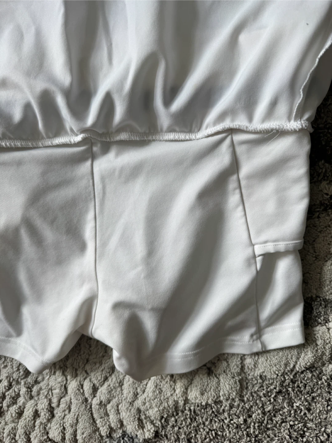 Adidas White Tennis Skirt (size M) - photo 3