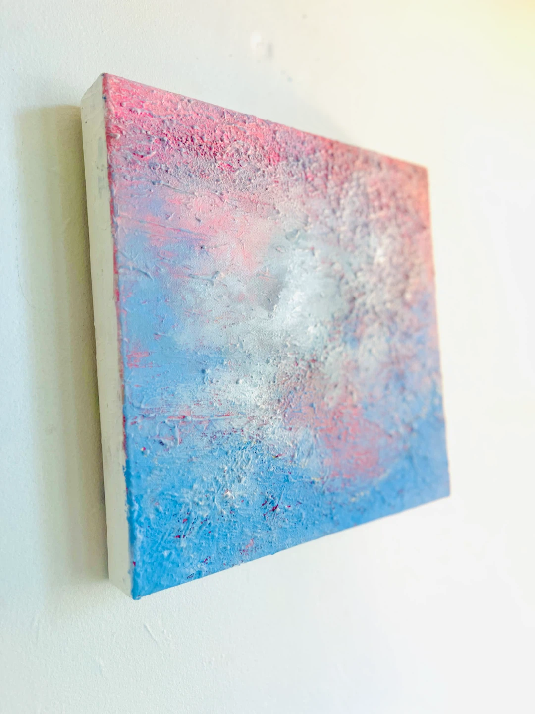 Textured Abstract Canvas Art 12x12