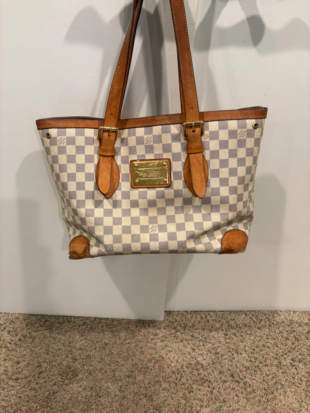 Louis Vuitton Damier Azur Tote Bag