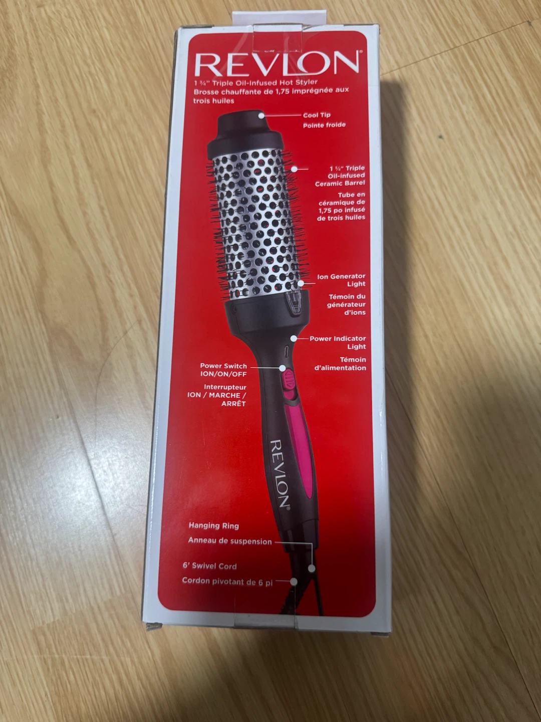 Revlon 1 1/4" Triple Oil-Infused Hot Styler