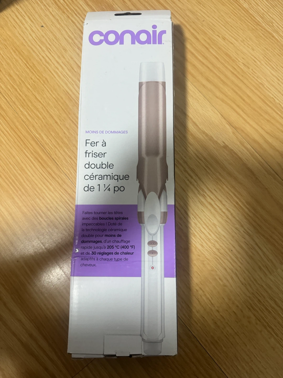 Conair 1 1/4" Double Ceramic Curling Iron - photo 2