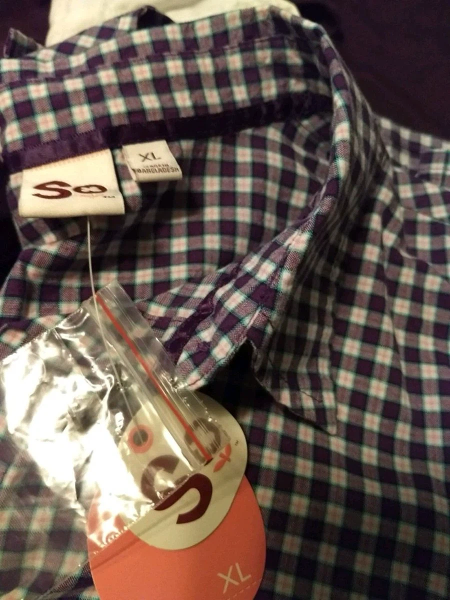 Jr. Plaid Button-Up Shirt XL - photo 2