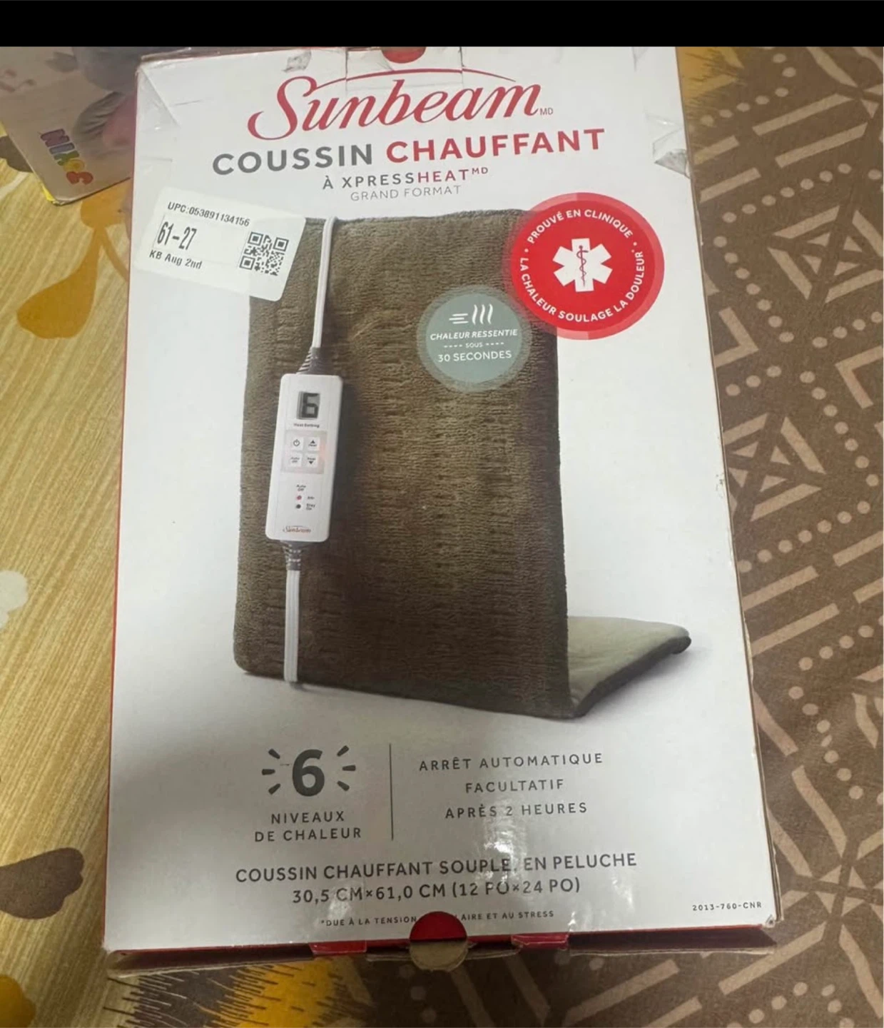 Sunbeam Heating Pad