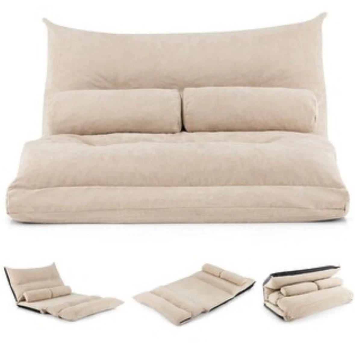 Folding sofa bed
