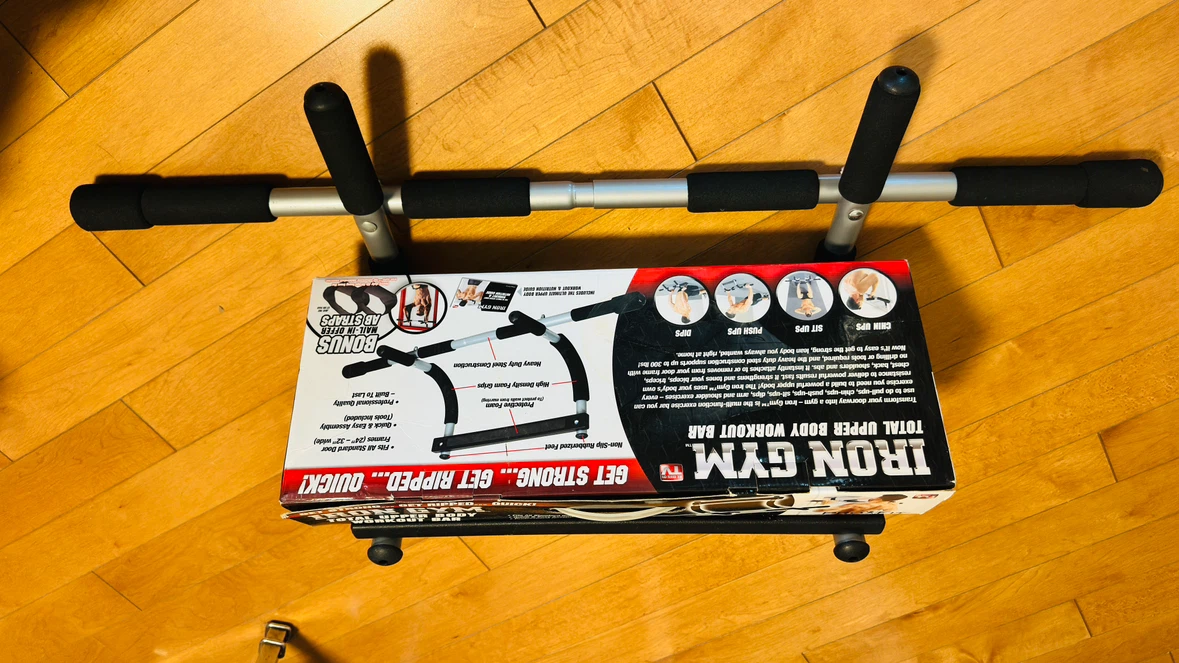 Iron Gym Total Upper Body Workout Bar - photo 3