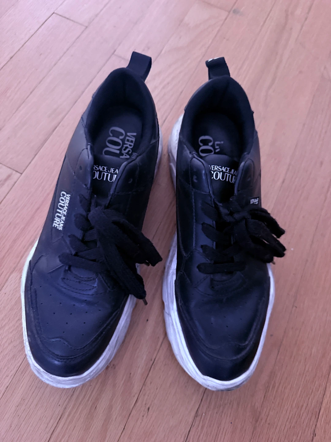 Versace Jeans Couture Black Sneakers