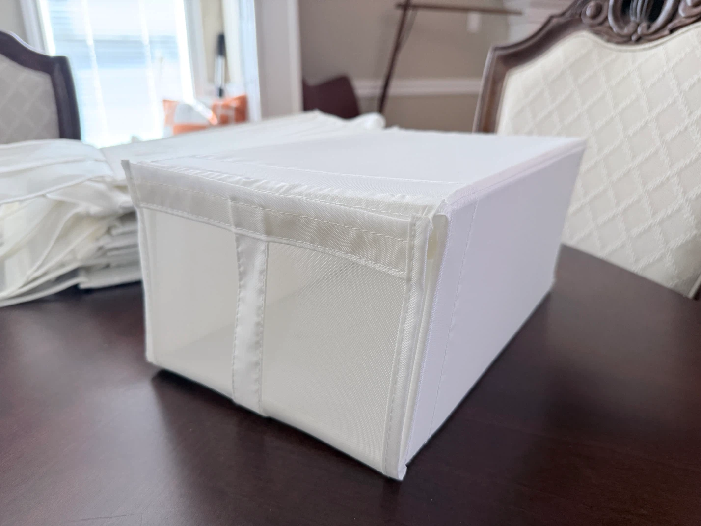 Set of 11 ikea White Shoes Storage Bins