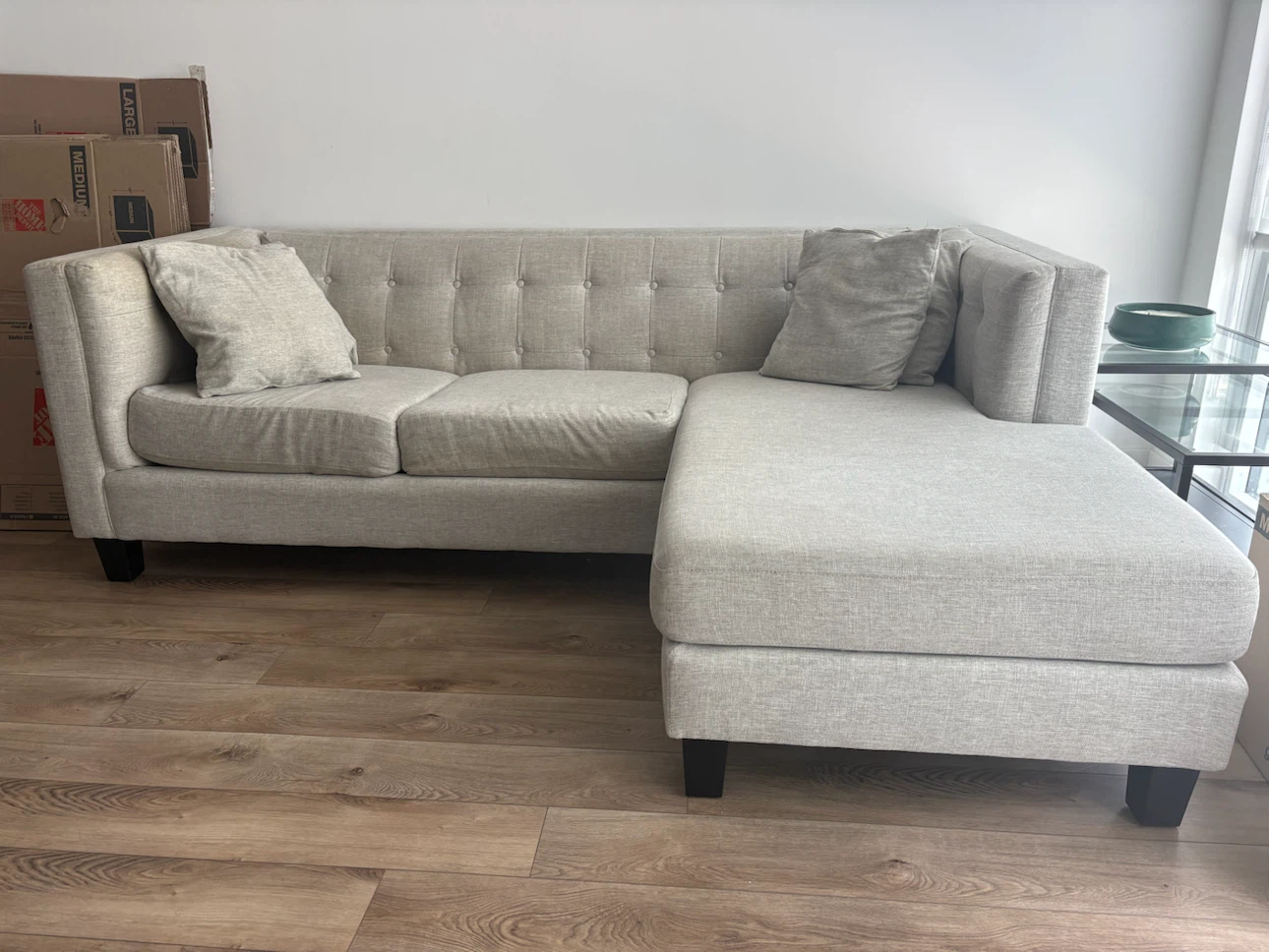 Couch - Grey Sectional