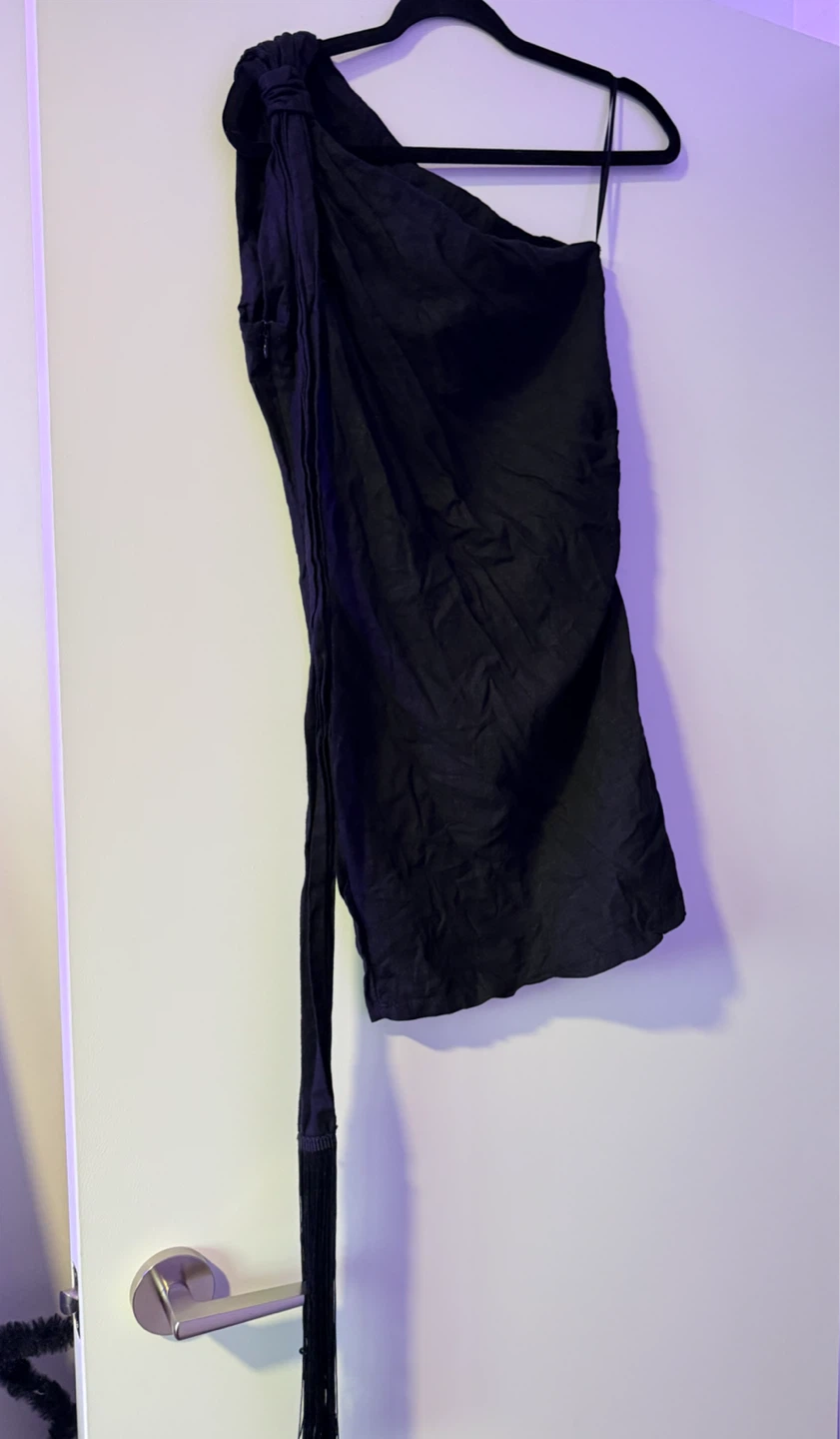Dress linen fabric - photo 4