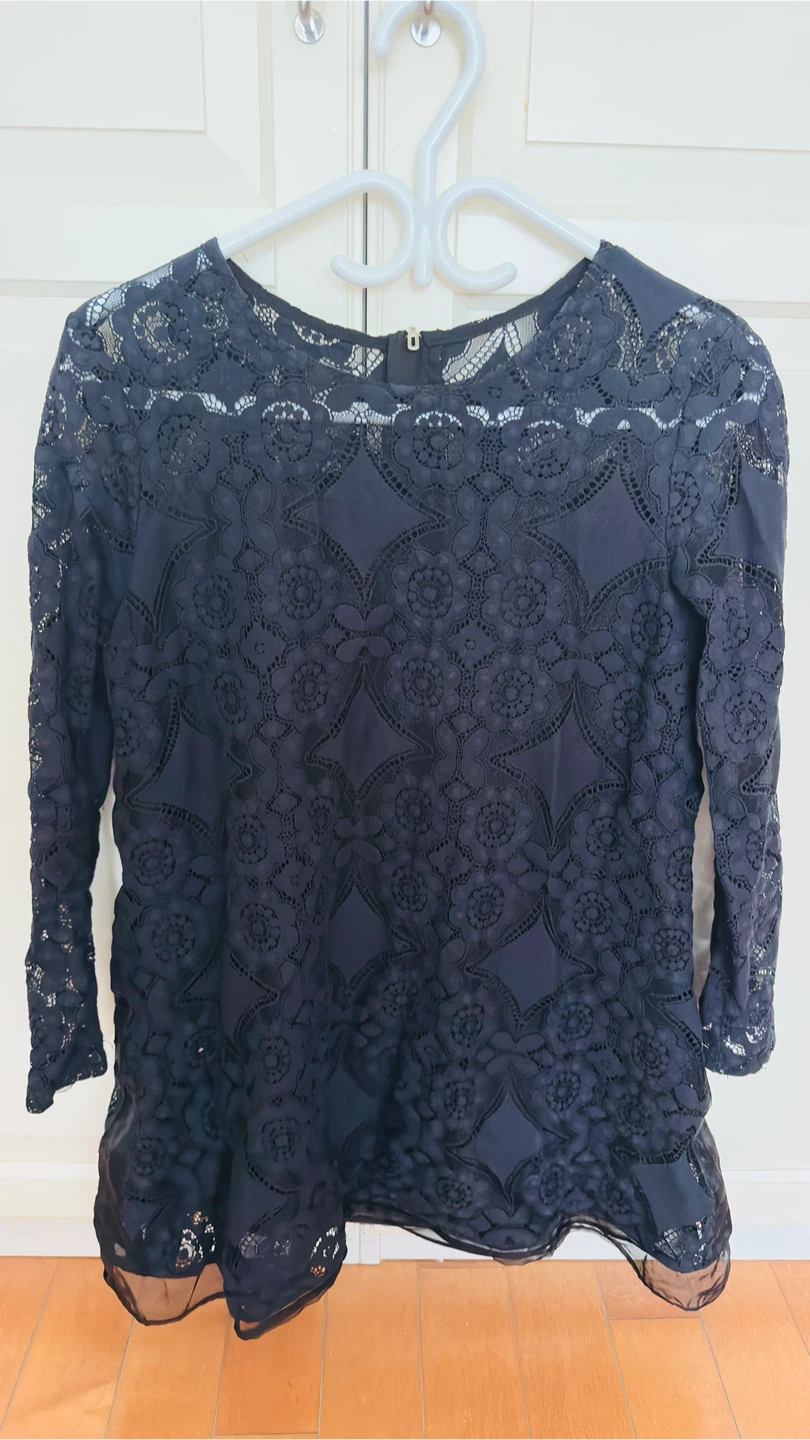 Black Lace Top