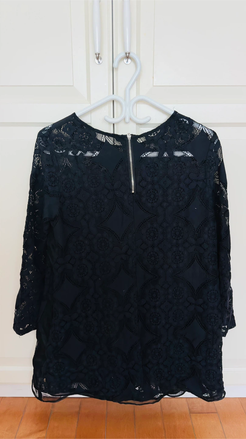 Black Lace Top - photo 2