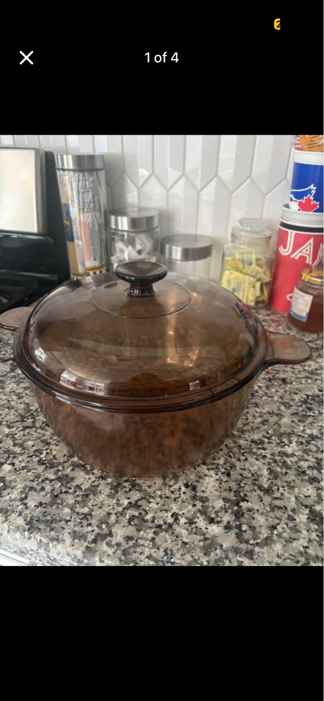 CorningWare Vision 4.5L Casserole Dish with Lid
