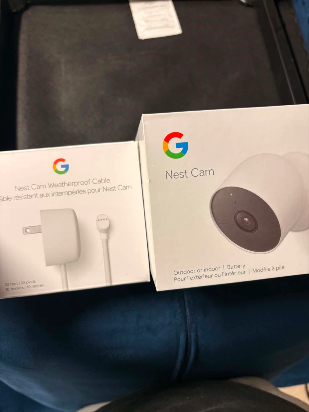 Google Nest Cam Outdoor/Indoor with Weatherproof Cable