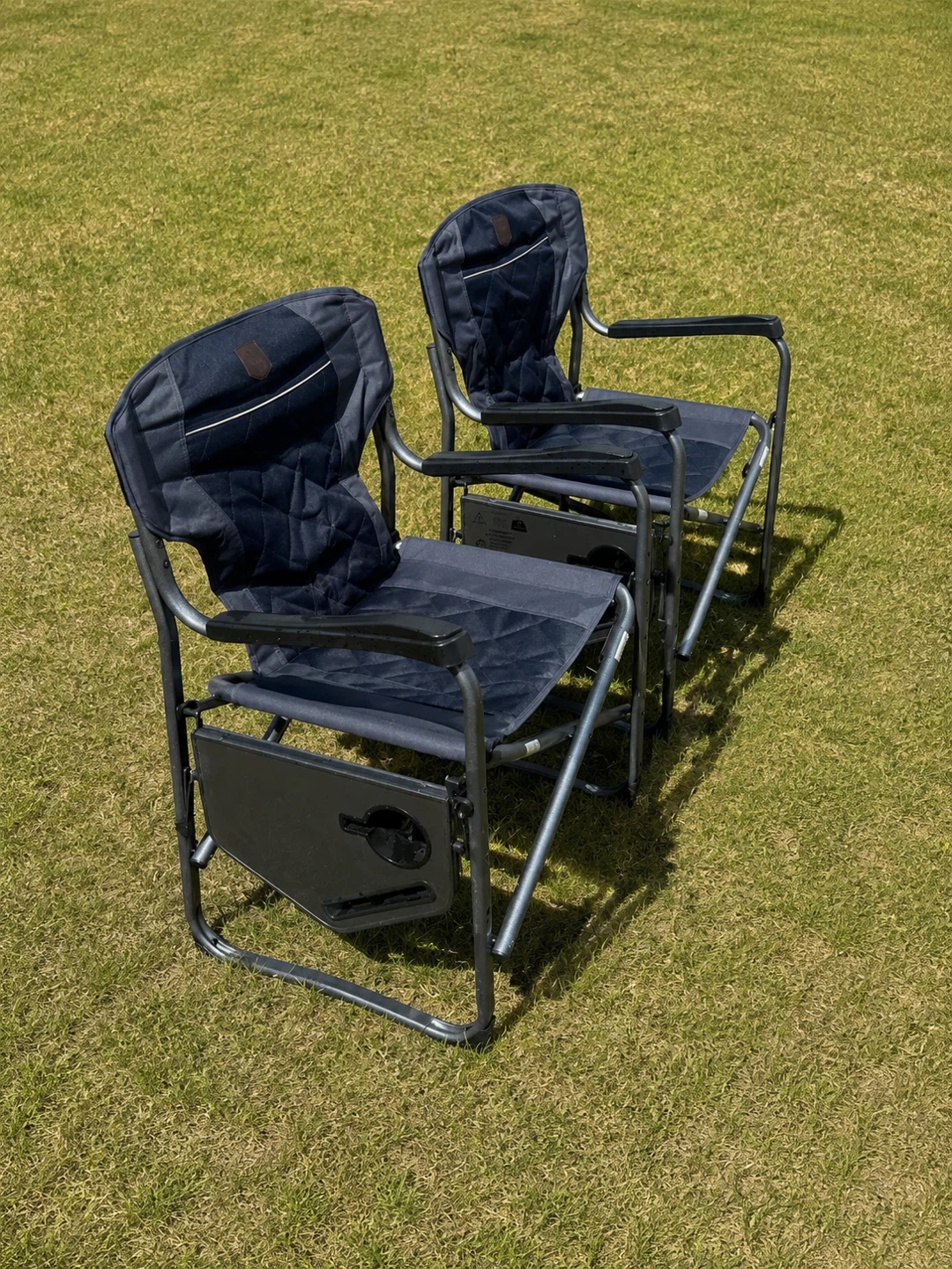 Heavy-Duty Folding Camping Chairs – $40 Each