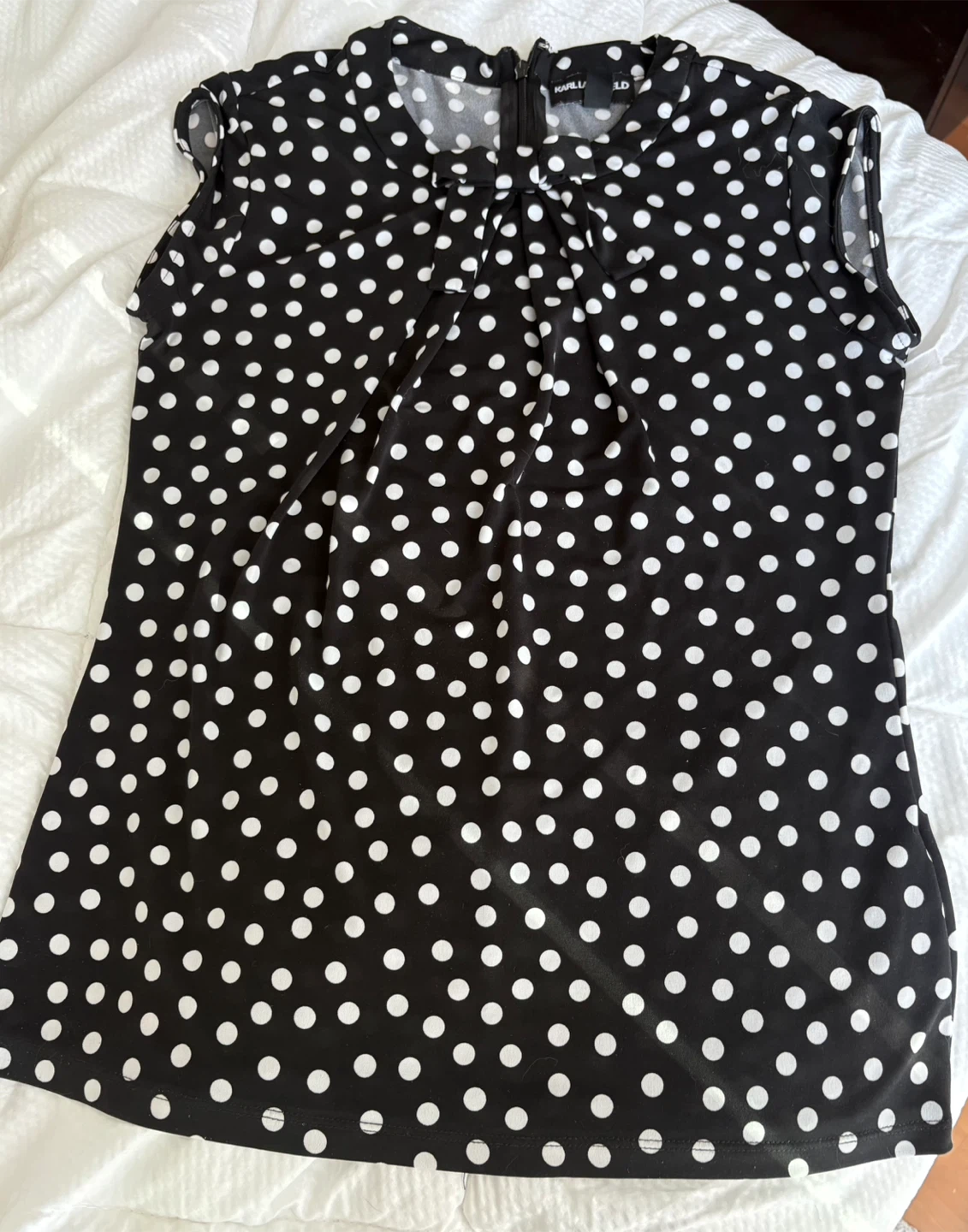 Karl Lagerfeld Paris Polka Dot Top - photo 4