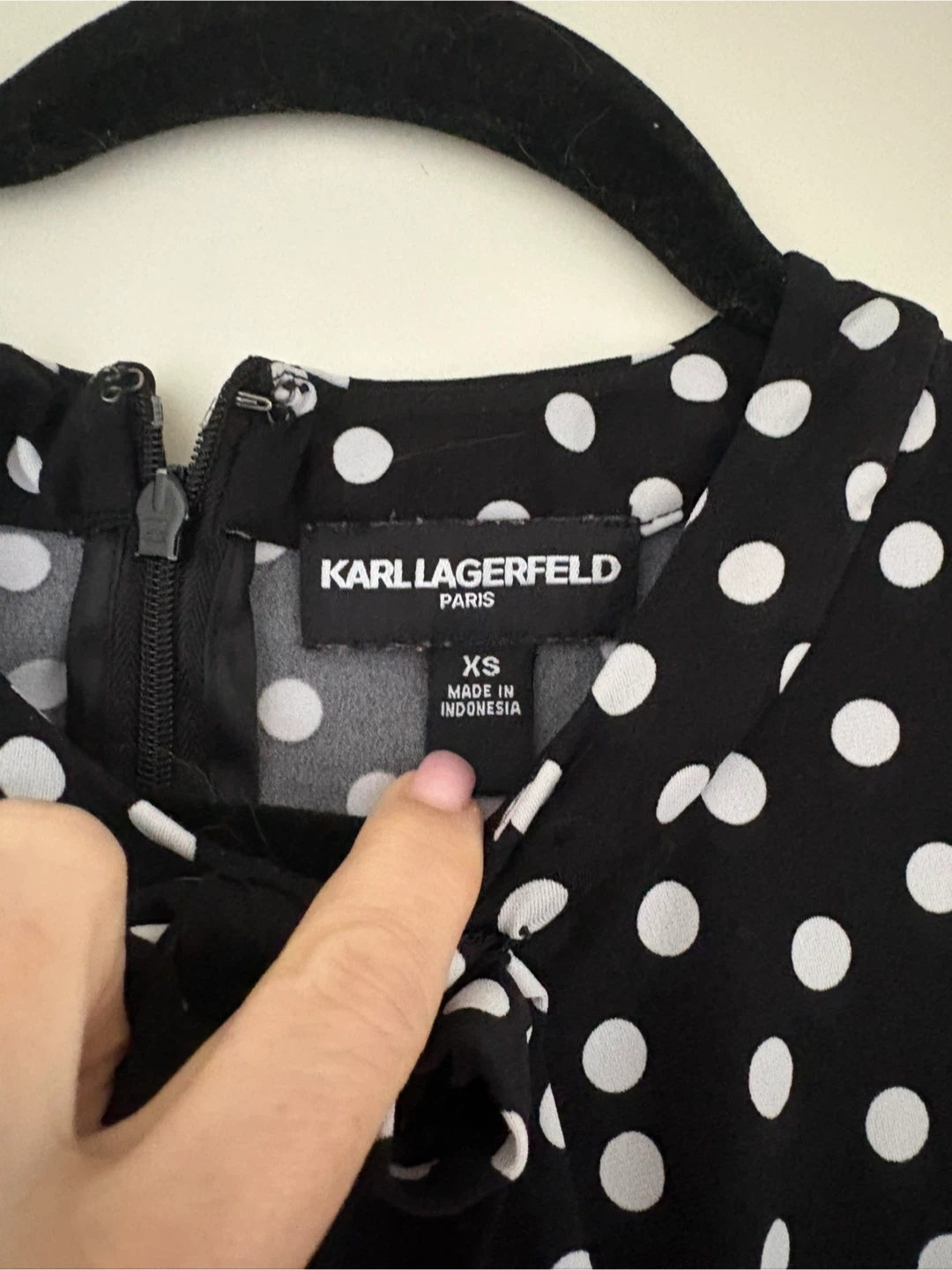 Karl Lagerfeld Paris Polka Dot Top - photo 5
