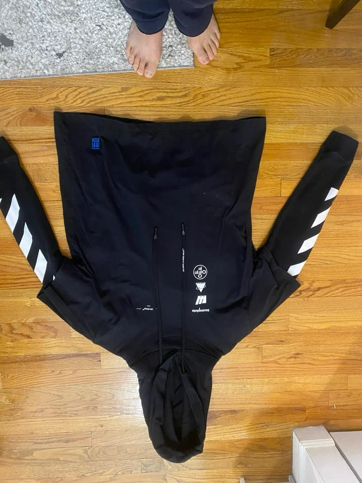 Off-White Black Layered Hoodie - photo 3