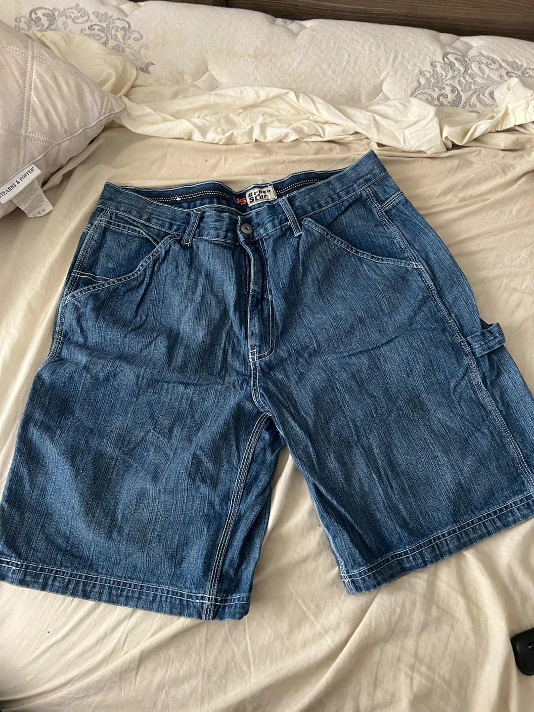 Size 36 Urban Star Denim Carpenter Shorts