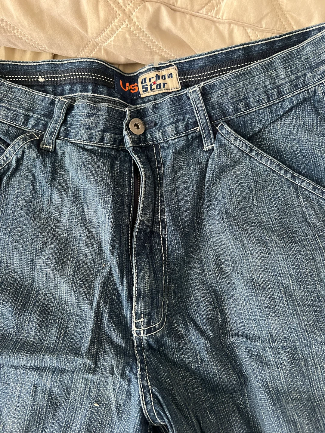 Size 36 Urban Star Denim Carpenter Shorts - photo 2