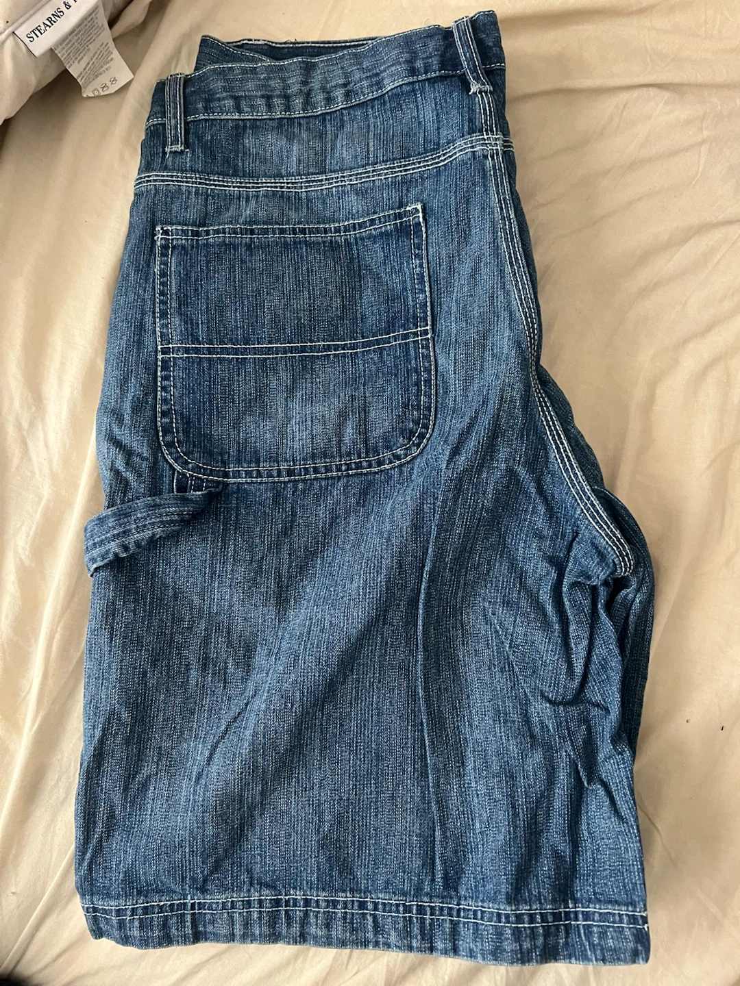 Size 36 Urban Star Denim Carpenter Shorts - photo 3