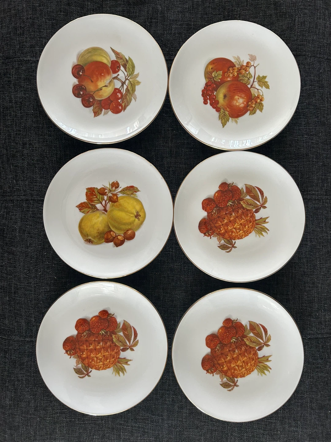 Kahla German Democratic Republic  Plates - Set of 6
