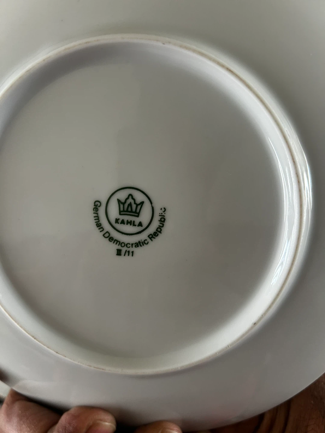 Kahla German Democratic Republic  Plates - Set of 6 - photo 2