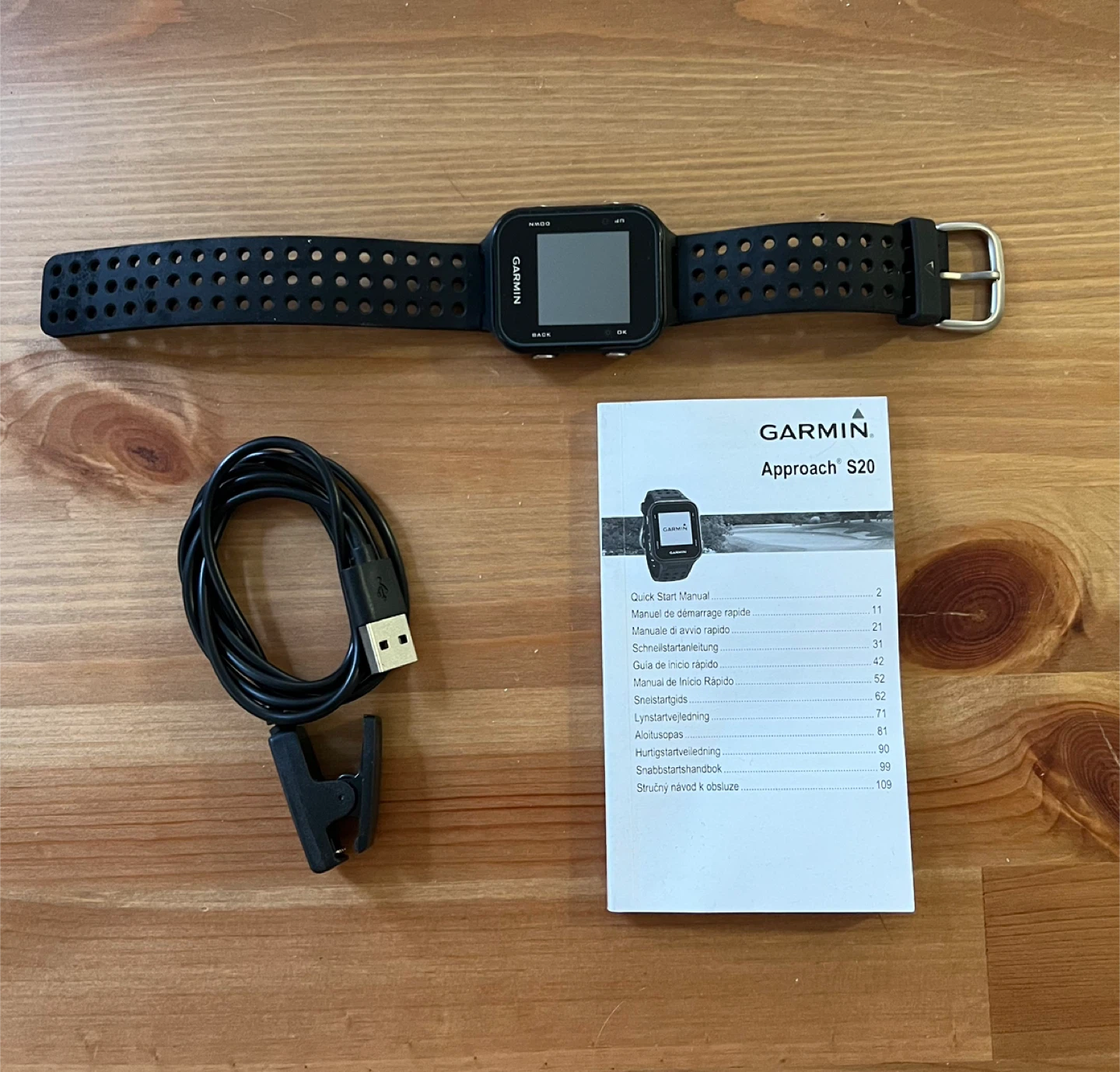 Garmin Approach S20 GPS Golf Watch