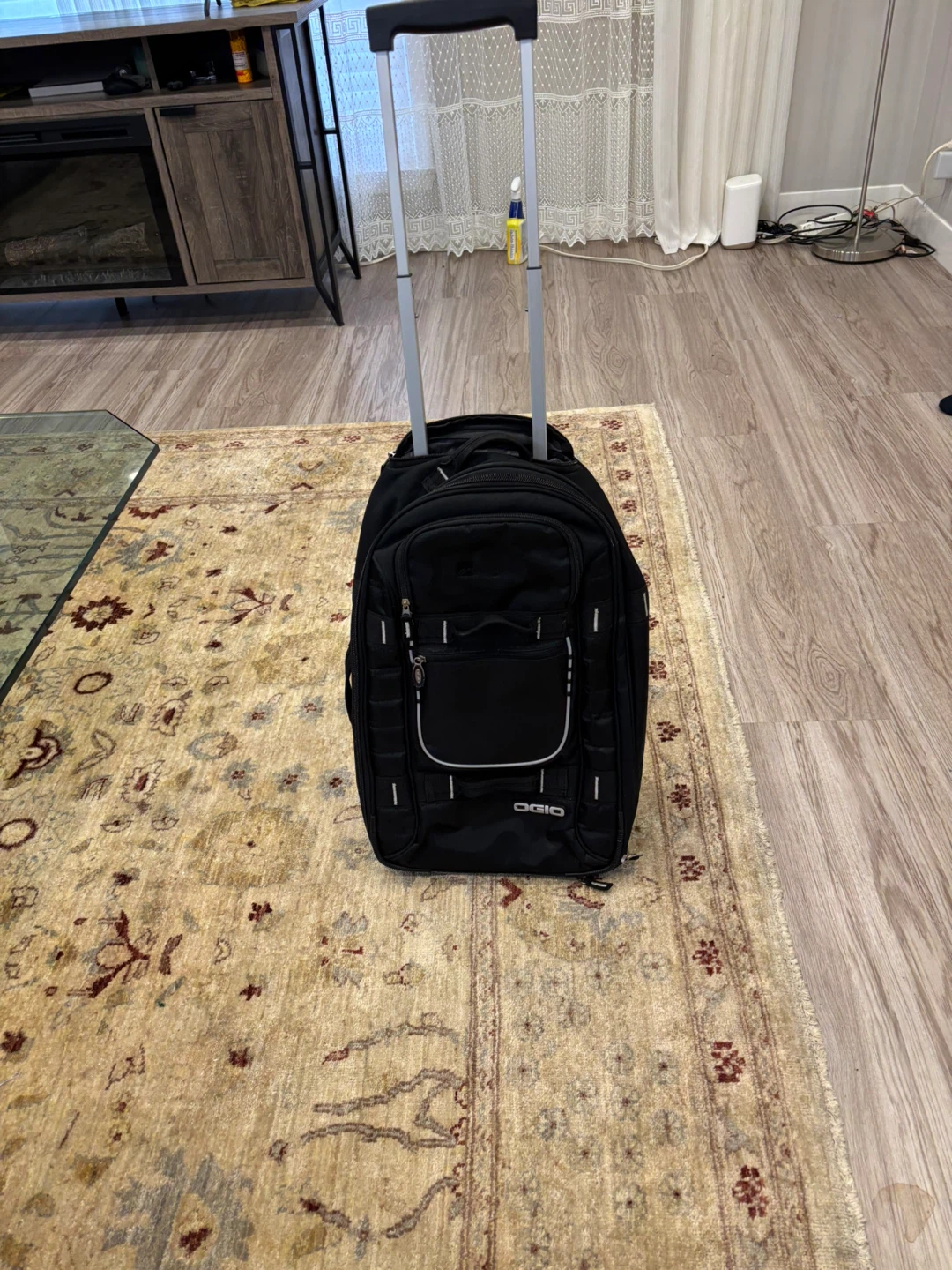 Black OGIO Rolling carry-on