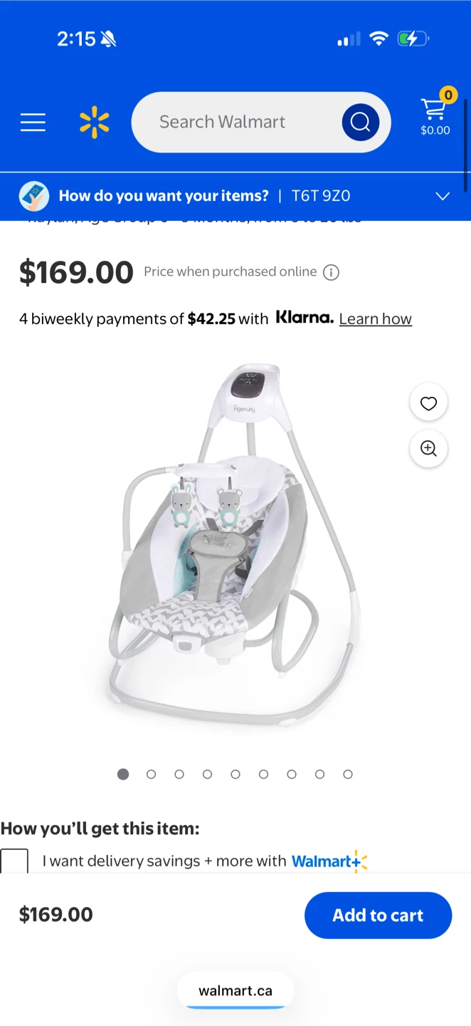 Ingenuity Baby Swing