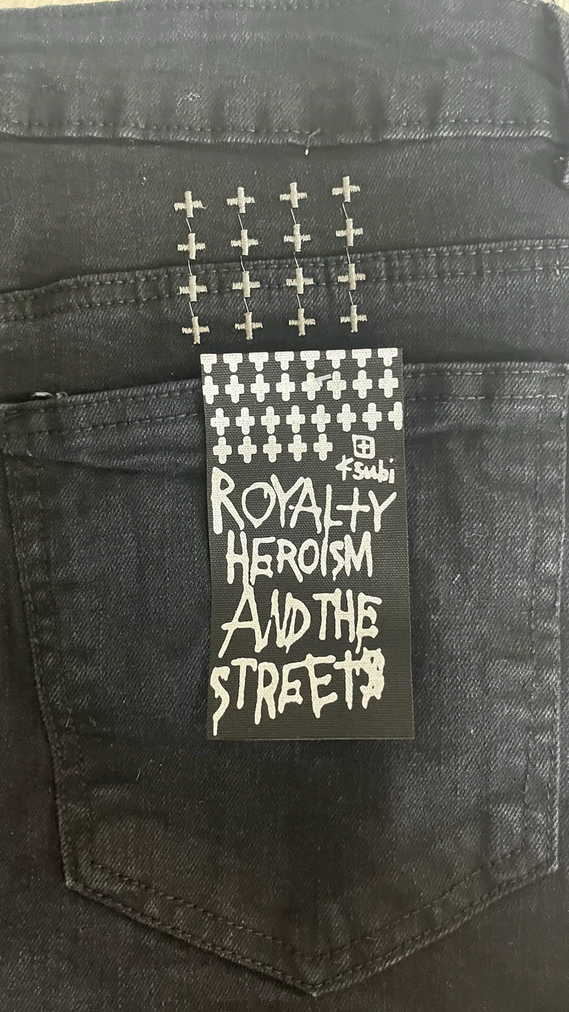 1:1 Black ksubi jeans - photo 4