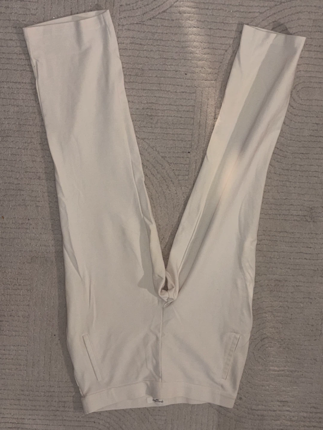 White Casual Pants