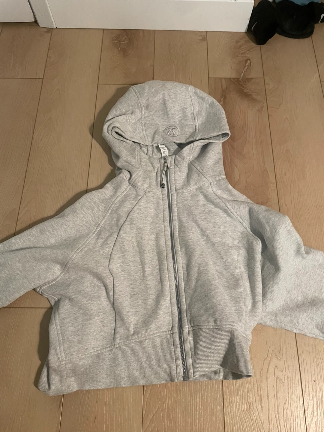 Lululemon Grey Scuba Zip up