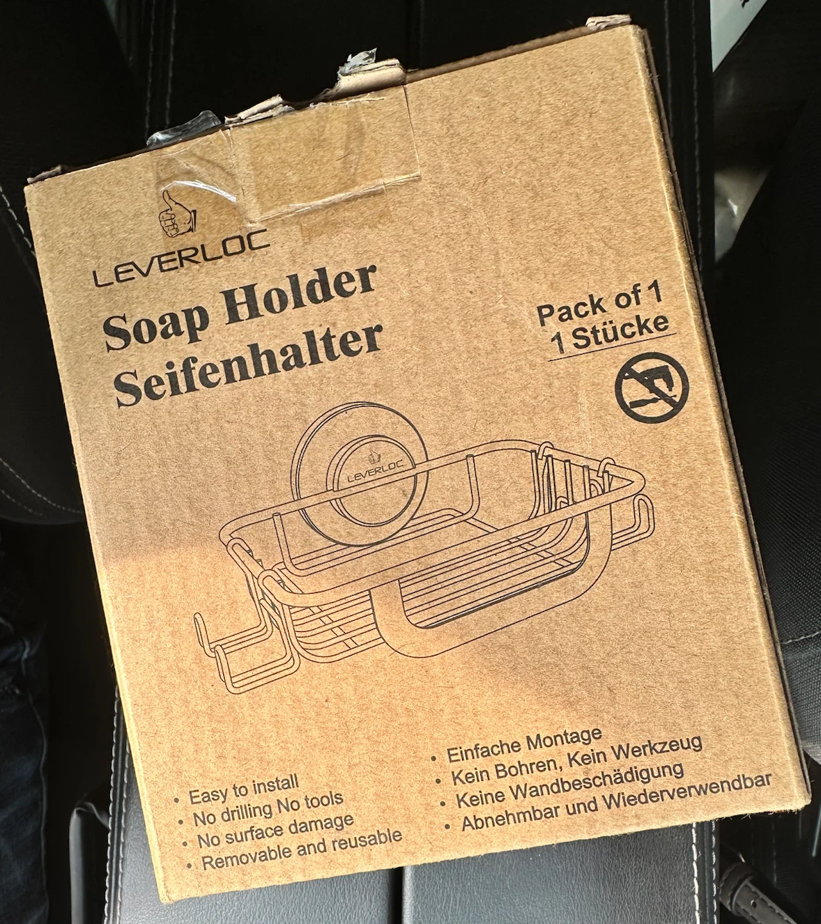 LEVERLOC Soap Holder
