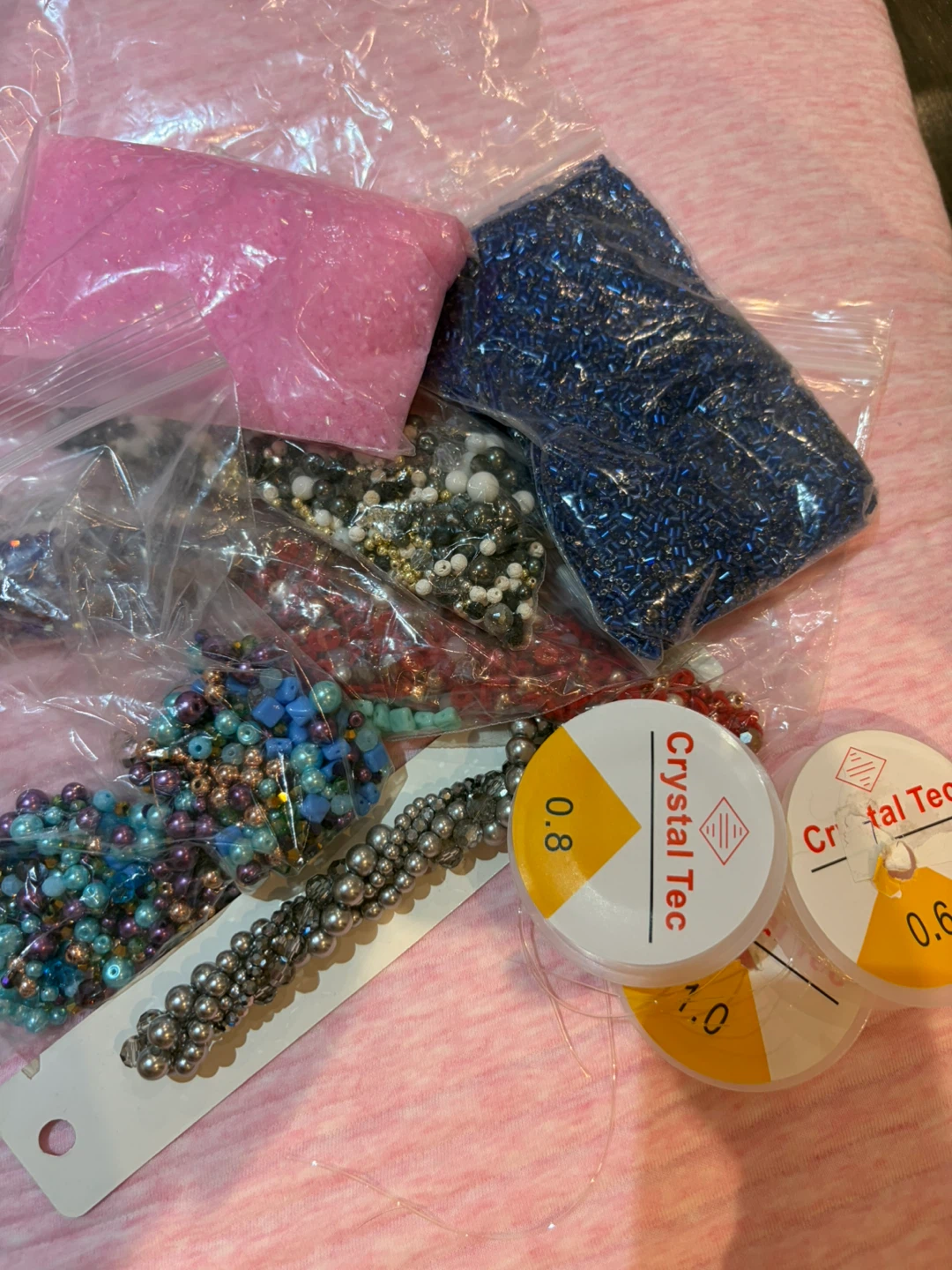 Free friendship bracelet making beads & supplies