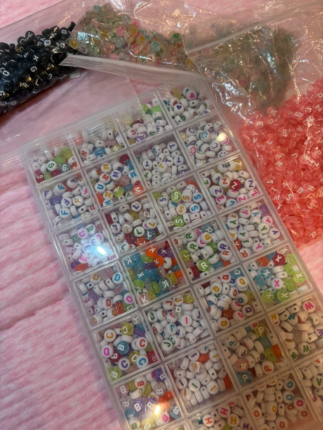 Free friendship bracelet making beads & supplies - photo 2