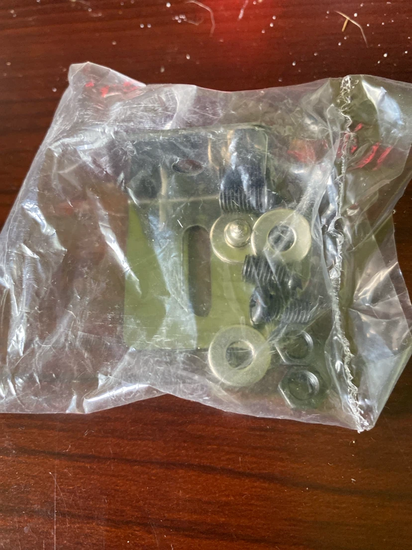Unbranded Metal Mounting Bracket with Screws and Washers