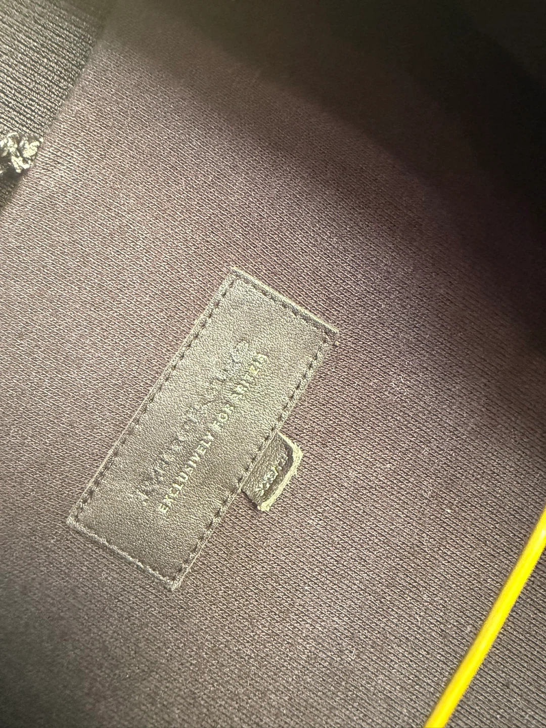 Black Bomber Jacket with Leather Accents - photo 2