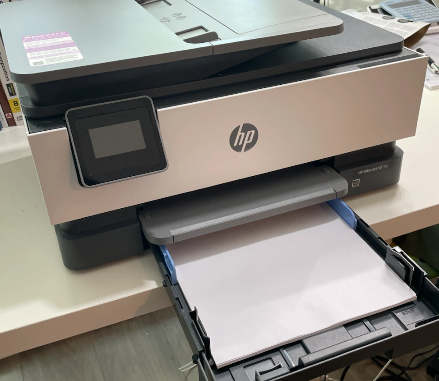 HP OfficeJet 8015e Wireless All-in-One Printer - photo 3