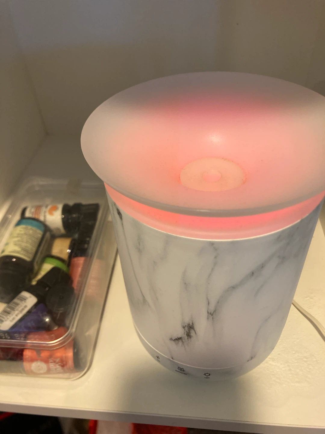 Marble Essential Oil Diffuser + Free 9 essential oils - photo 2