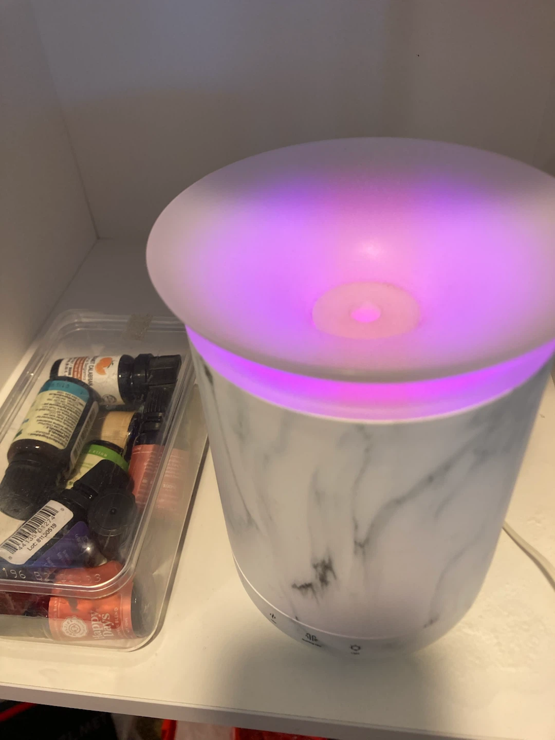 Marble Essential Oil Diffuser + Free 9 essential oils - photo 3