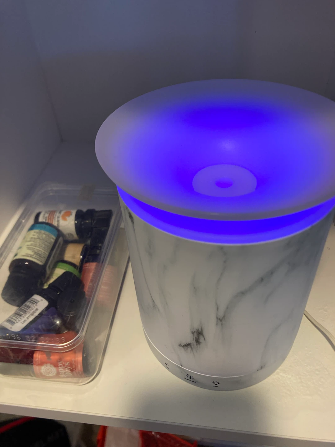 Marble Essential Oil Diffuser + Free 9 essential oils - photo 4