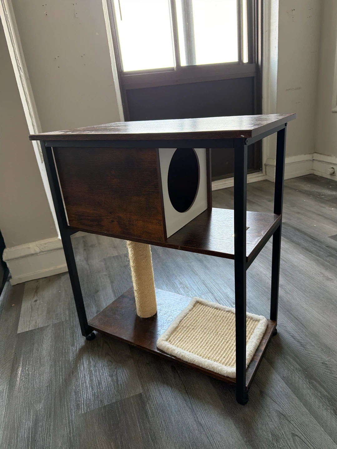 Night Stand Cat Tree Condo with Scratching Post
