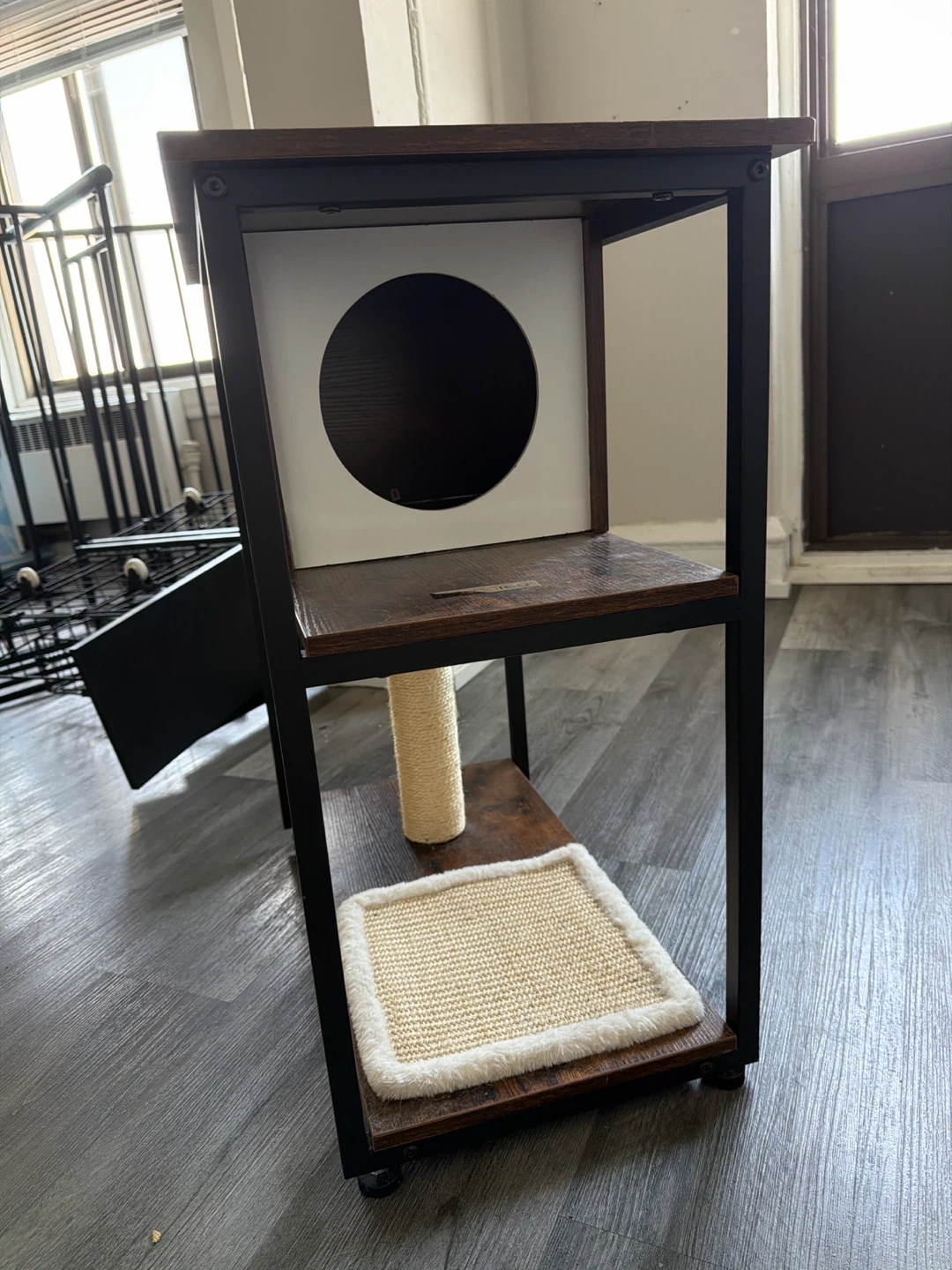 Night Stand Cat Tree Condo with Scratching Post - photo 2