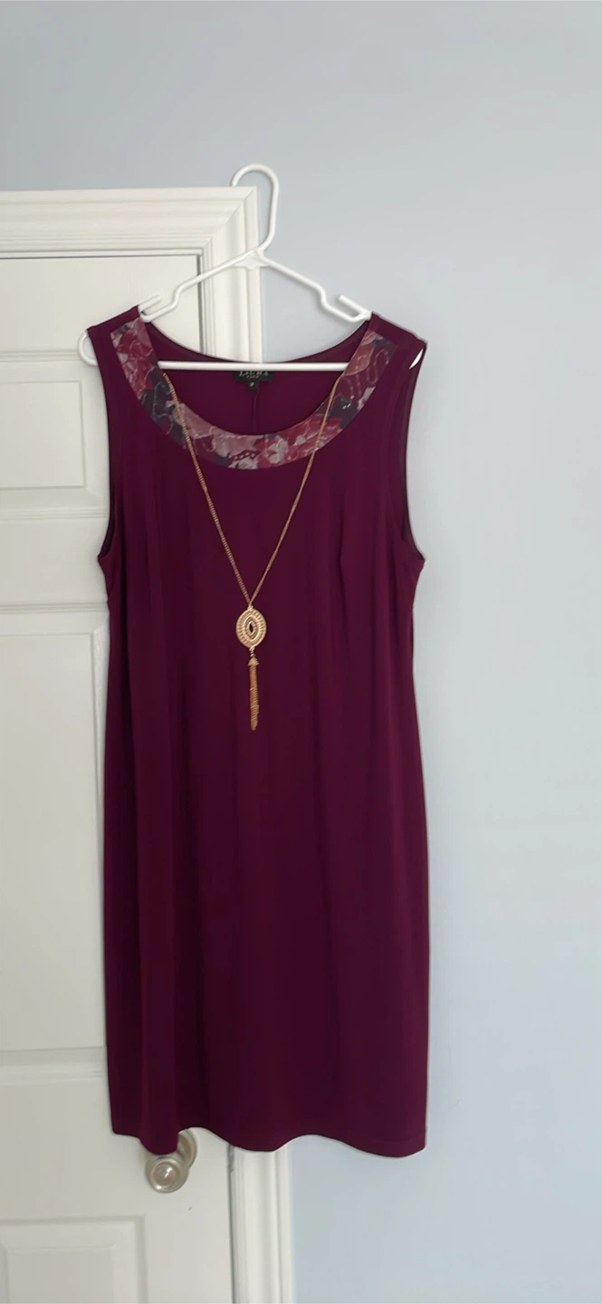 Laura Plus Dress Jacket and Necklace Size 14 - photo 3