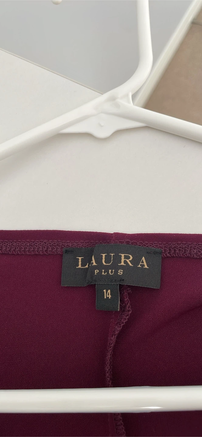 Laura Plus Dress Jacket and Necklace Size 14 - photo 5