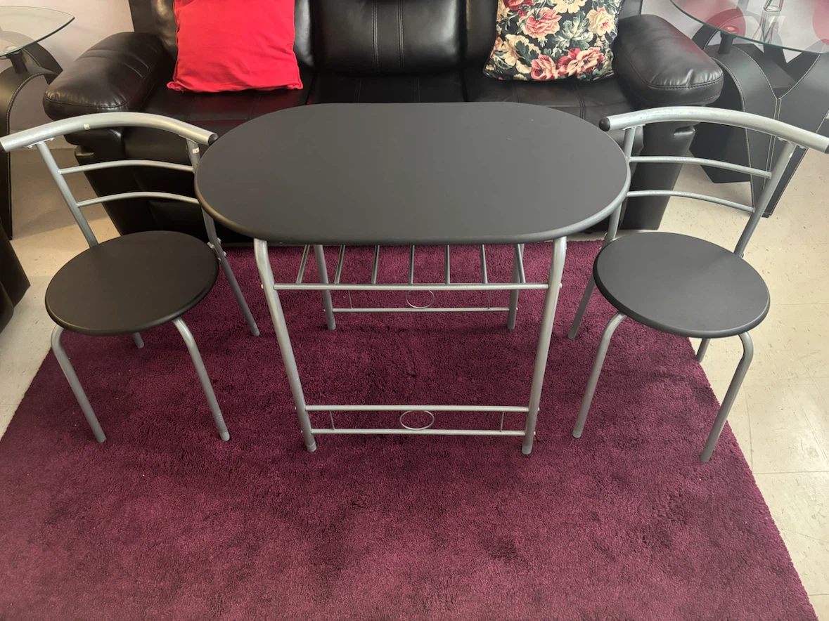 Breakfast Nook Table and Chairs Set - photo 2