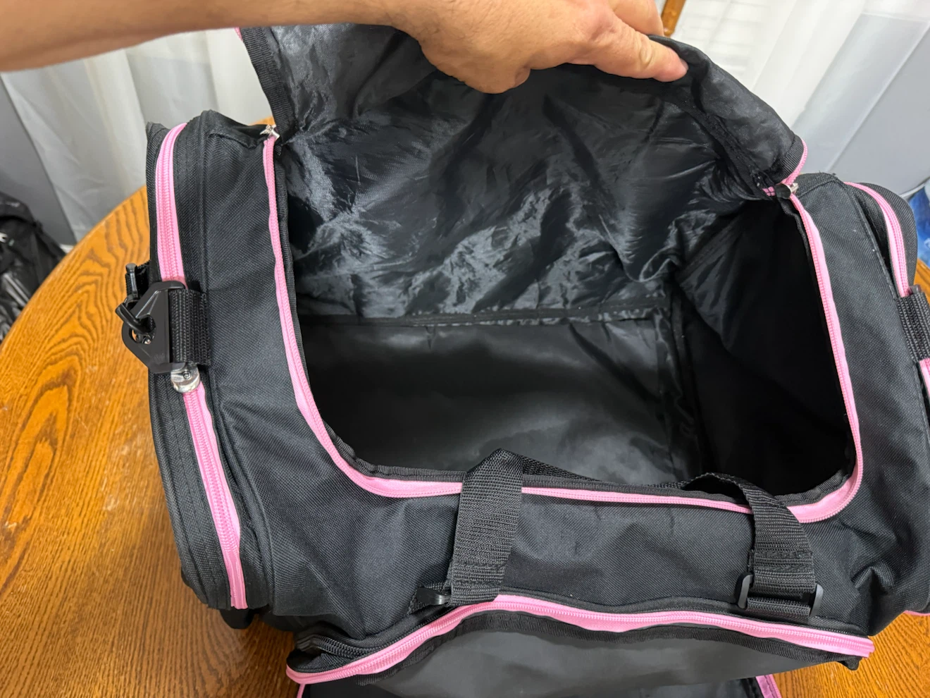 Black Dance Duffel Bag with Pink Trim - photo 2