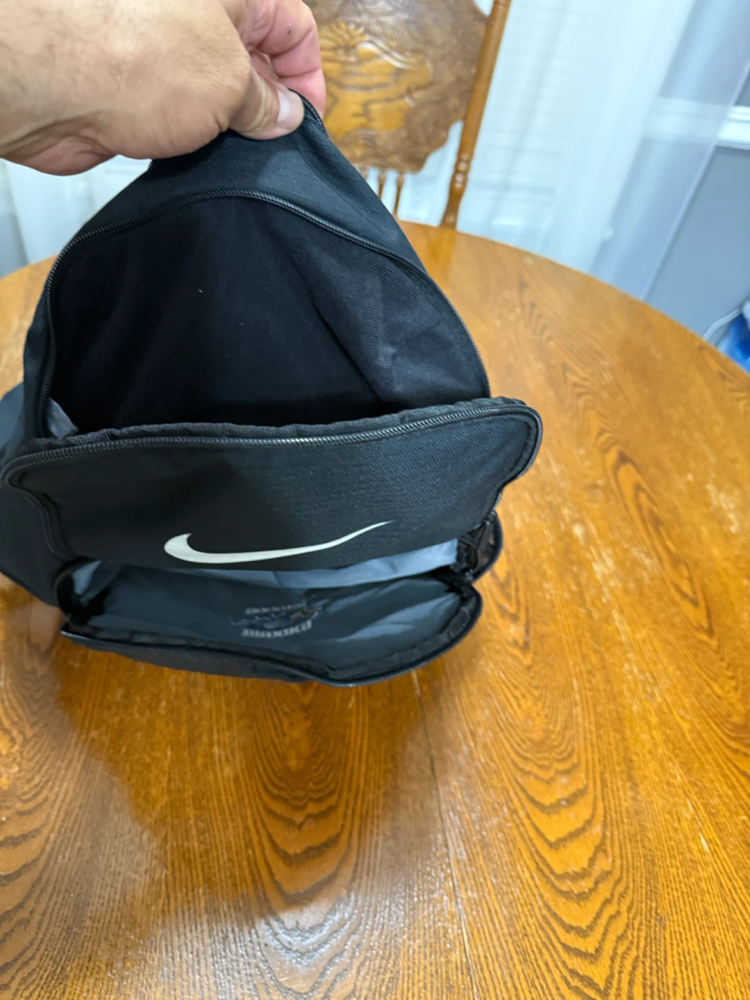 Nike Black Backpack with Brooks Soccer Logo - photo 5