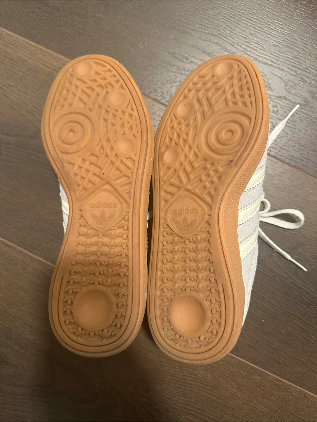 Adidas Spezial Light Grey Suede Sneakers - photo 2